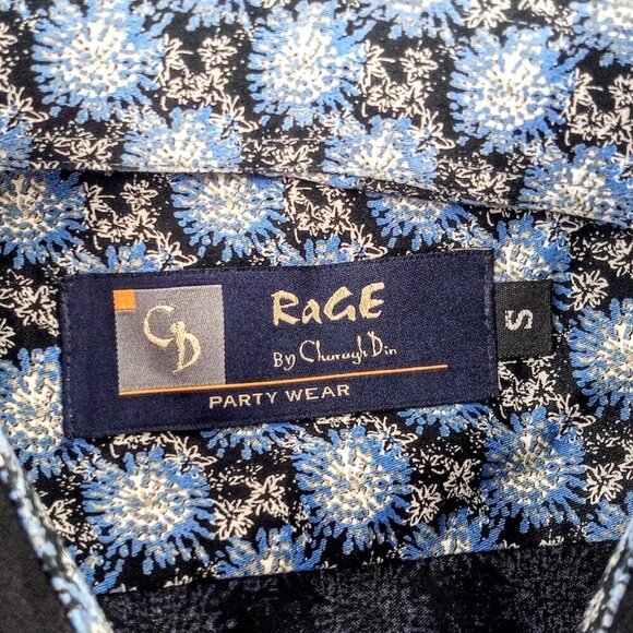CD Rage Charagh Din Blue Long Sleeve Shirt - Picture 6 of 8